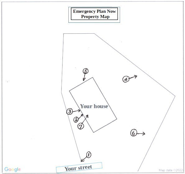 Example - Outline image with labels